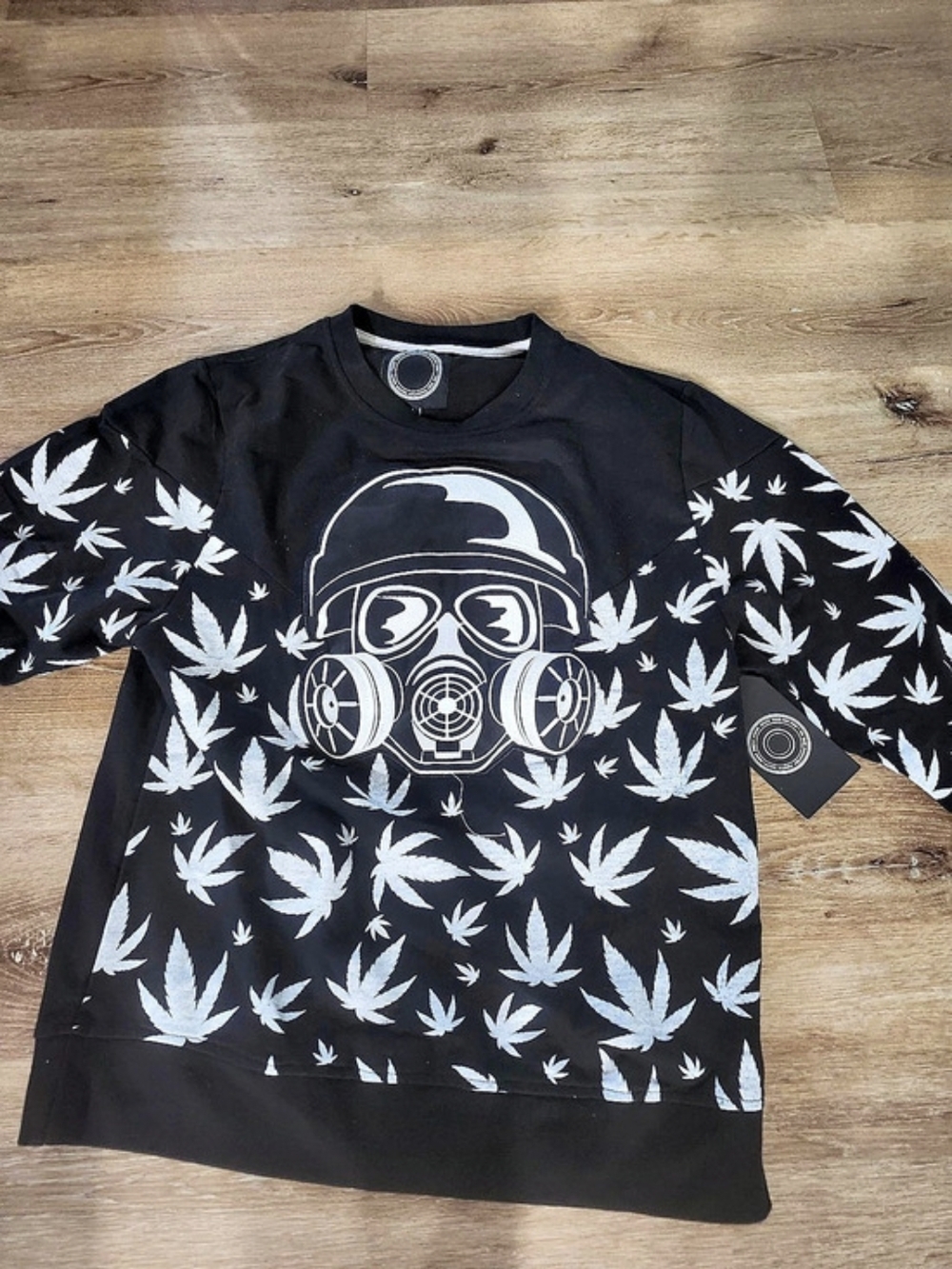 Men's Graphic Floral Long Sleeve Tee